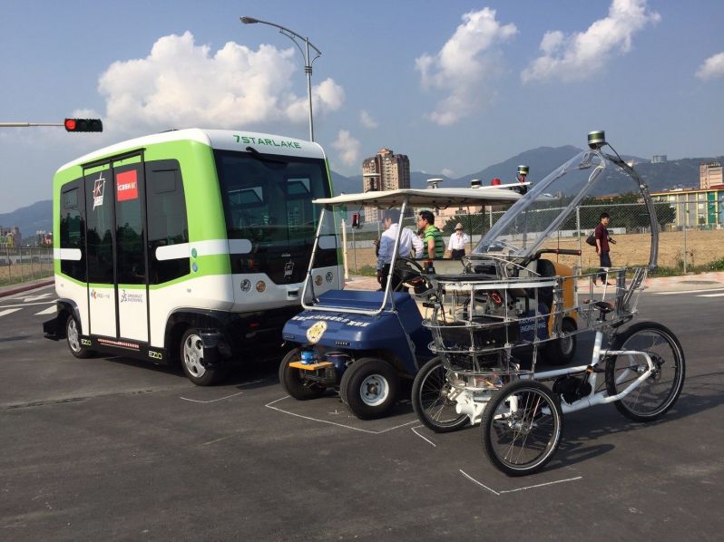 Taipei City Government unveils self-driving vehicle test site