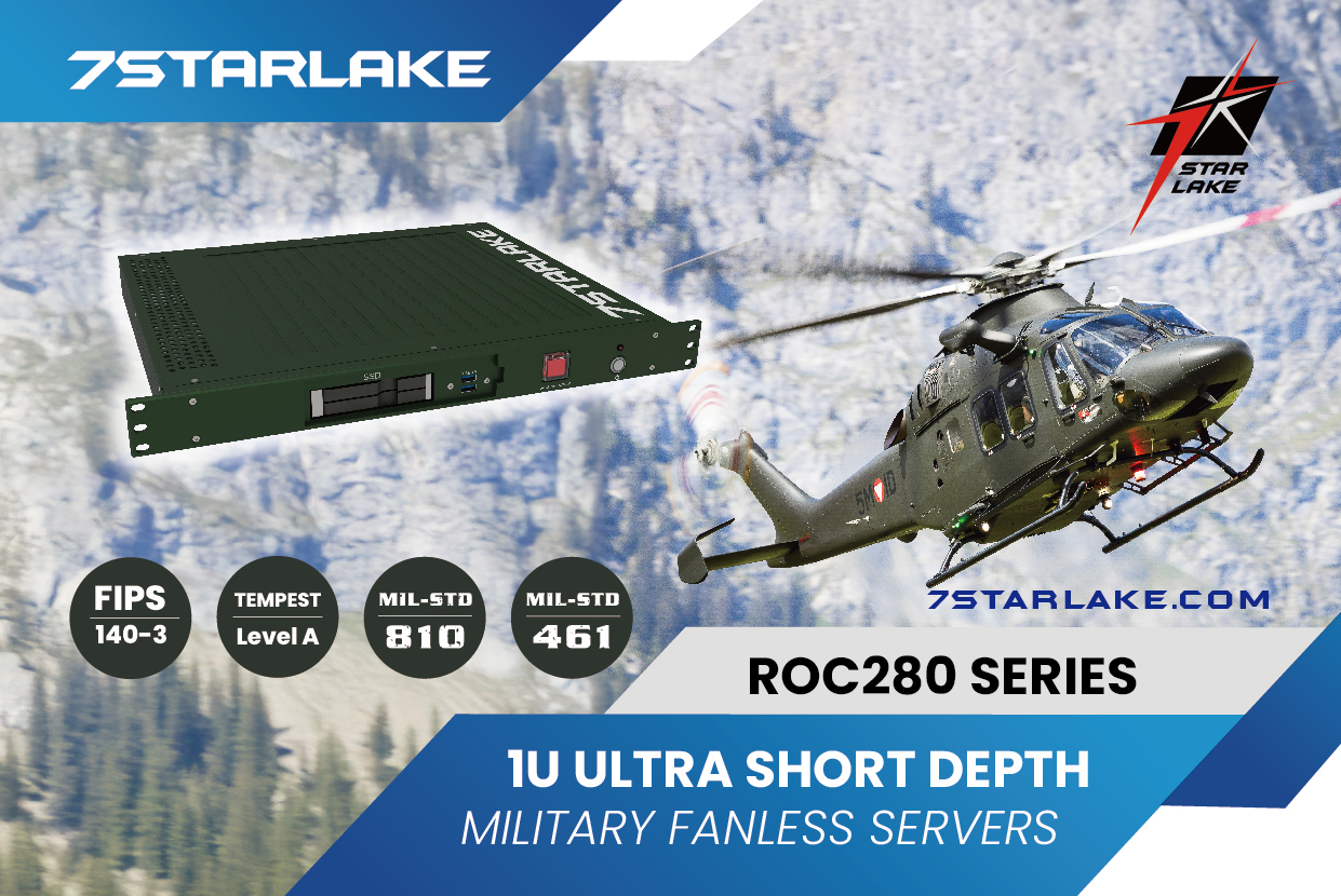 ROC280 TEMPEST NATO Level A Military Servers