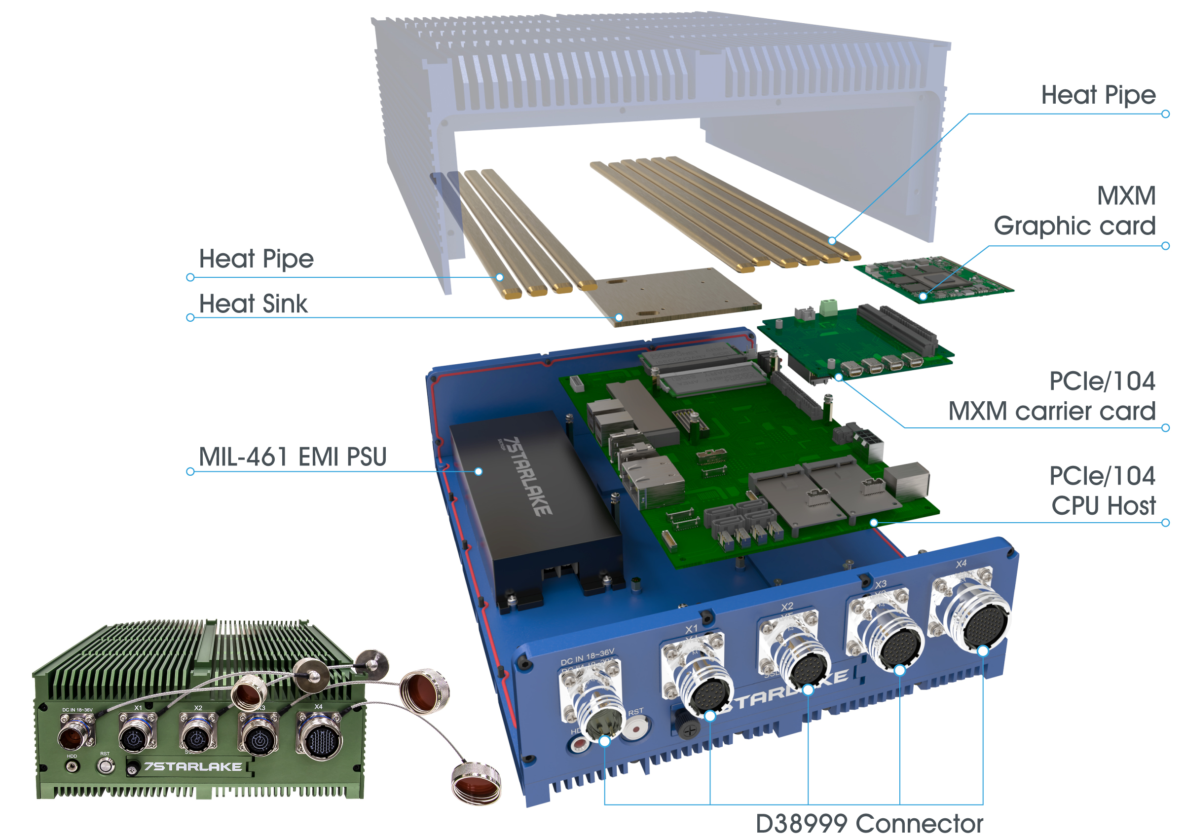 AV600 exploded view