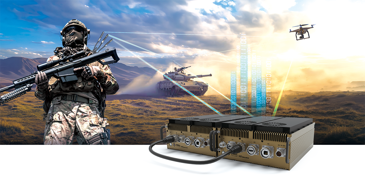 7Starlake DGX10 GPU Computer for Tactical AI with Dell Pro Max GB10