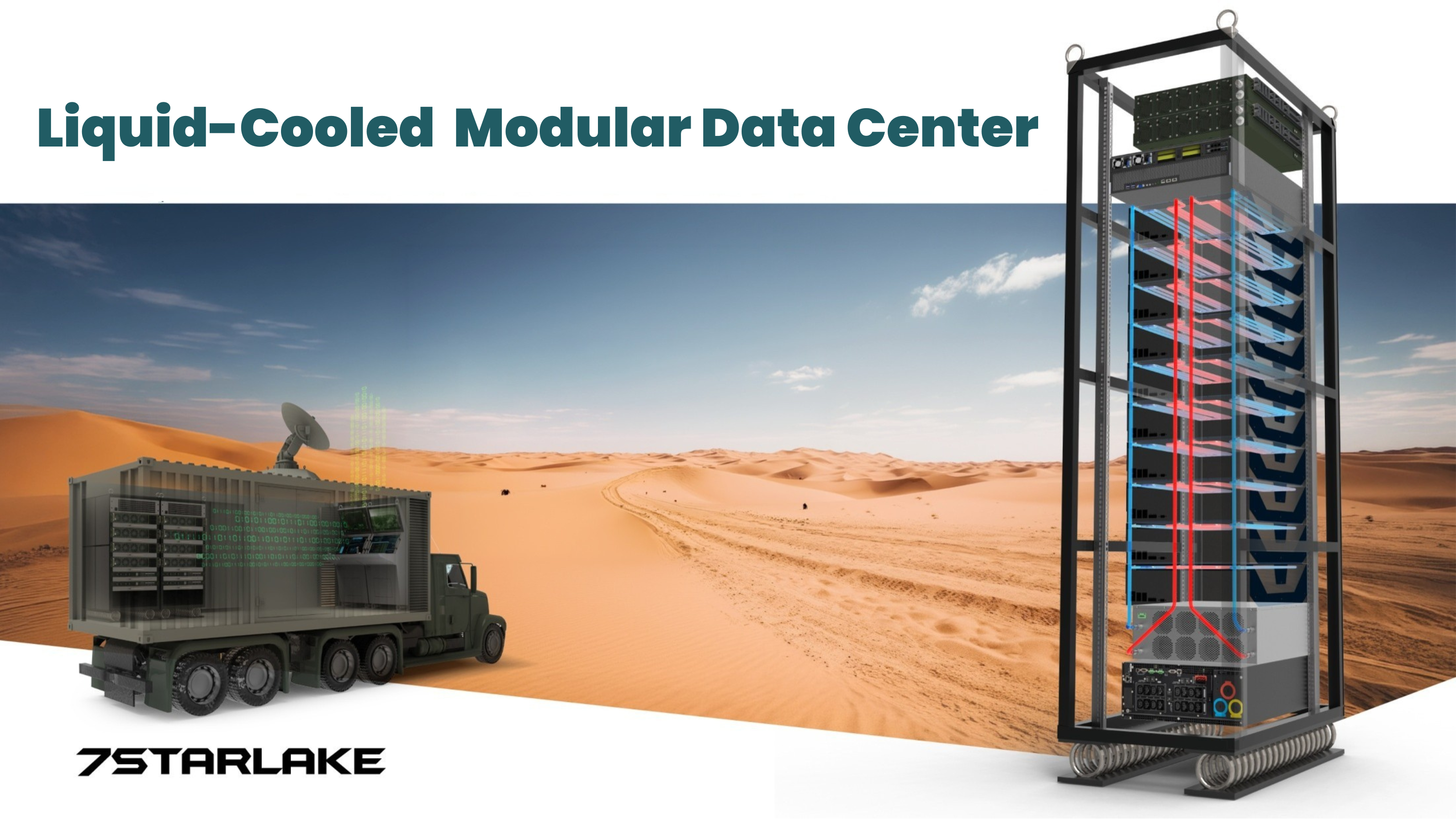 Conduction Over Liquid Cooled Edge Modular Data Center 