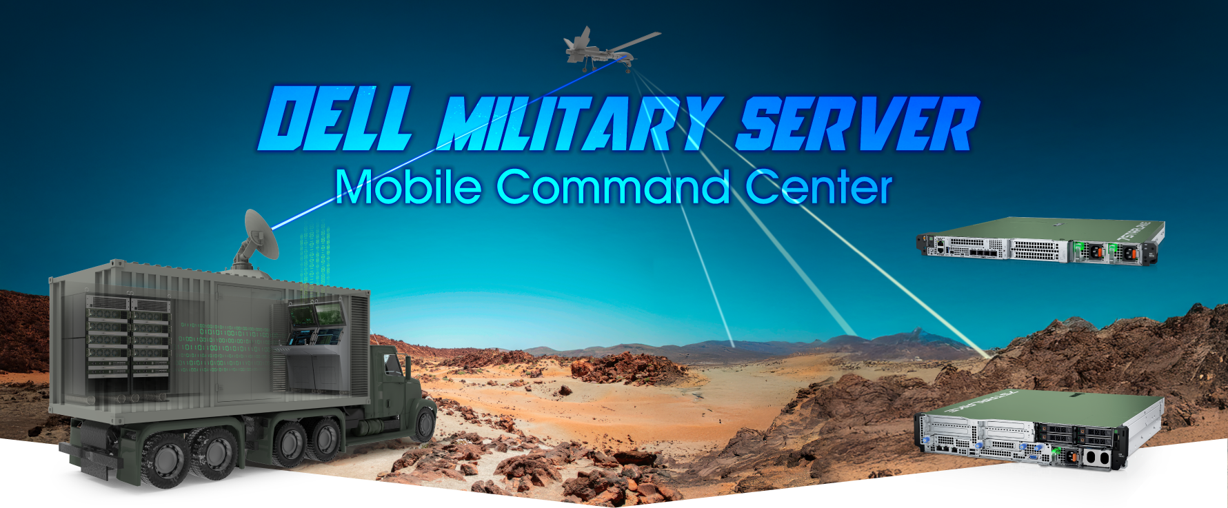 7Starlake ruggedized Dell Servers