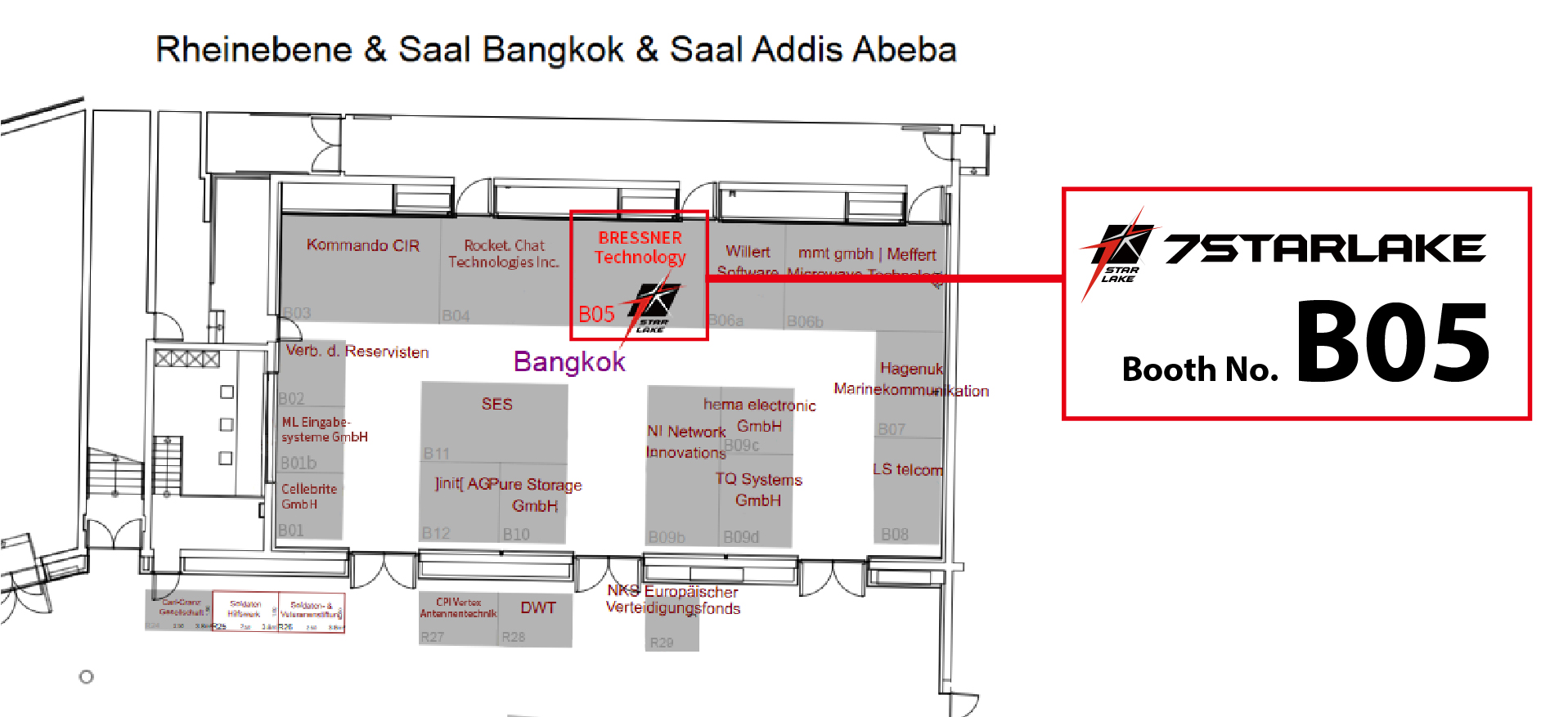 Booth map