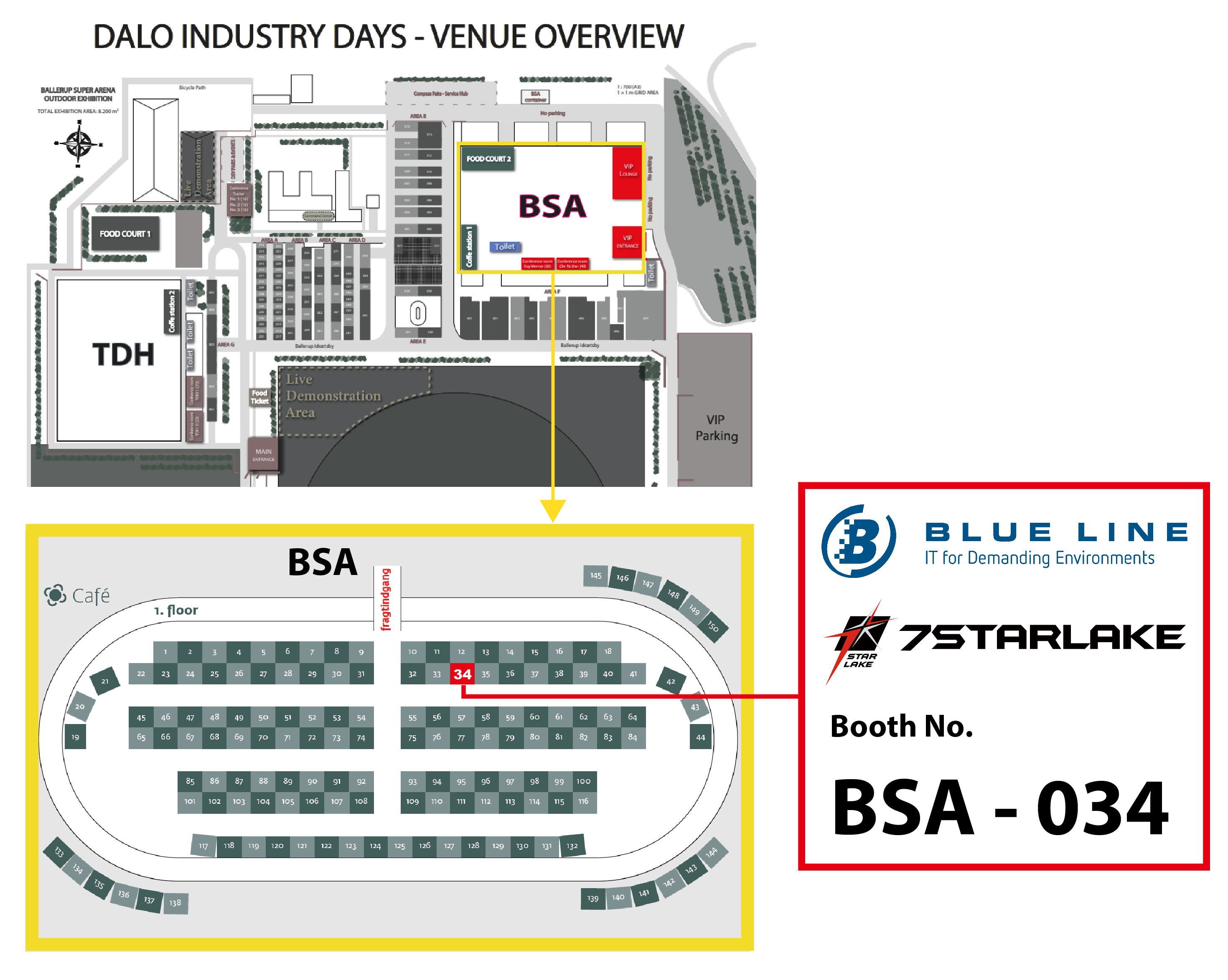 Booth map