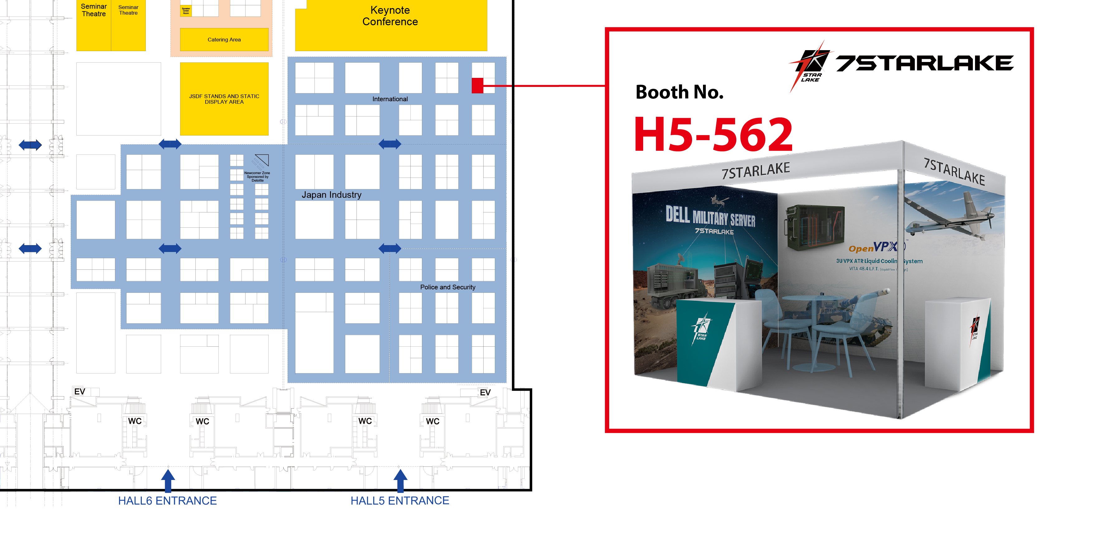 Booth map