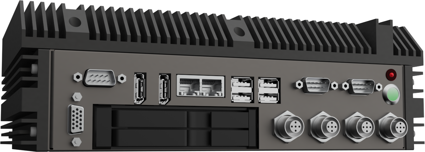 Intel CPU VPU AI In Vehicle Computer