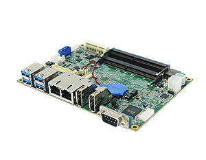 Technical Profile  OXY5361A is a highly integrated 3.5" rugged SBC driven by Intel® Skylake U SoC i7-6600U soldering onboard With processor soldered onboard can significantly enhance the resistance of vibration and shock. Processor supports graphics (HD Graphics 500 Series) and CPU performance and equips with rich legacy I/O features such as: 2 COM Ports; 8 Bit DIO; 6 USB Ports. With 2 DisplayPort and a Dual Channel 24 Bit LVDS, OXY5361A can fulfill diverse needs of modern day display & monitor control applications.OXY5361A can operate in harsh environment under temperature range from -40°C to 85°C and avoid damage from sudden surge of voltage with its 9V to 36V DC input design.