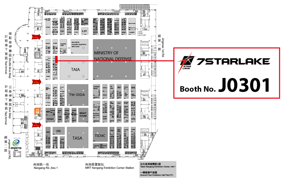 Booth map