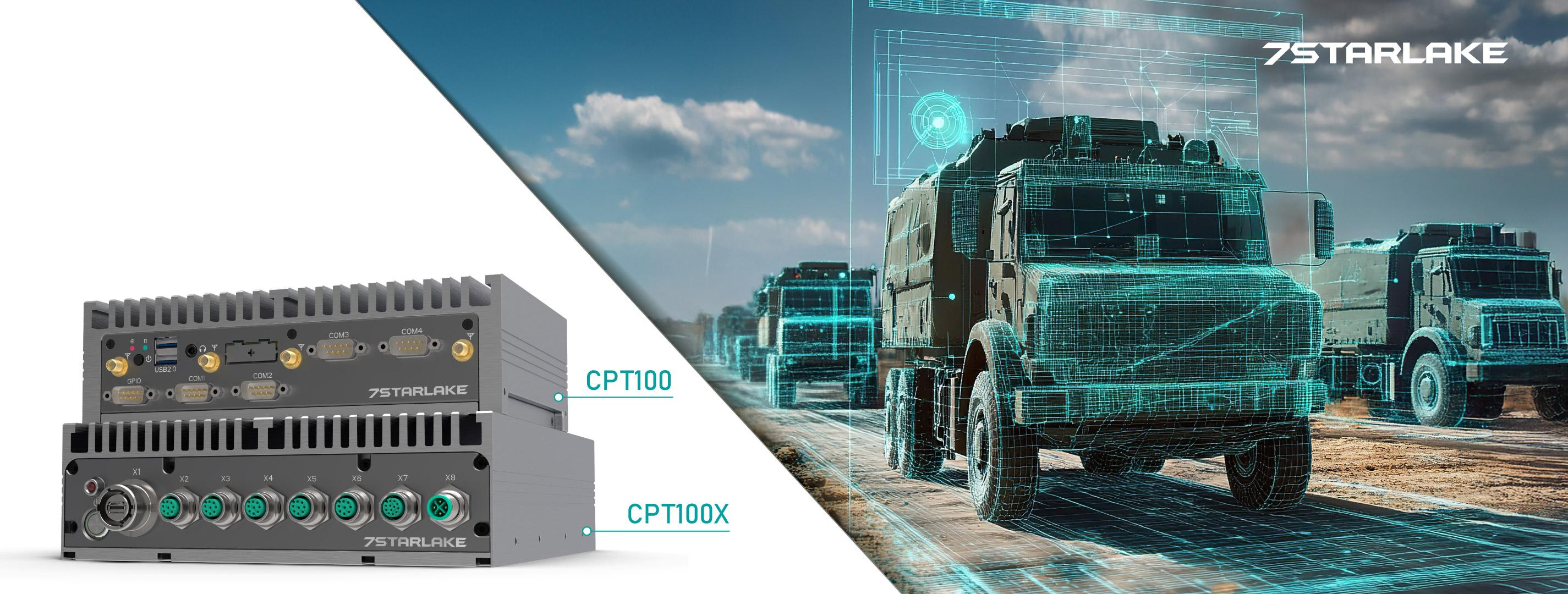 CPT100 Fanless Embedded System