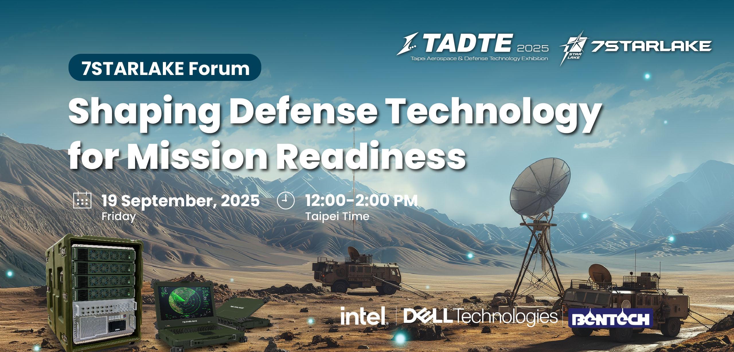 Shaping Defense Technology  for Mission Readin