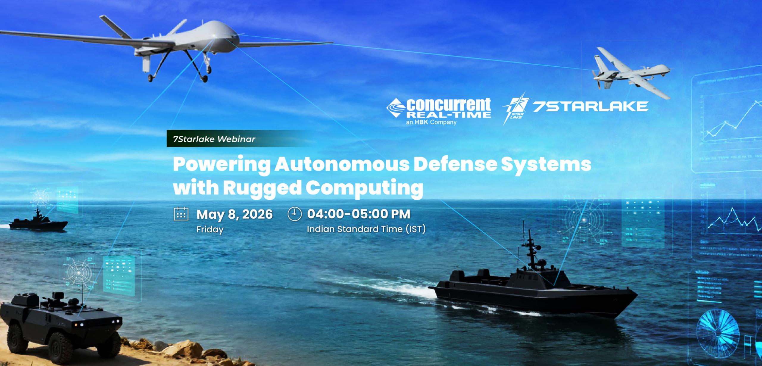 [Webinar] Powering Autonomous Defense Systems with Rugged Computing