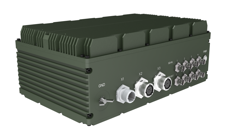 SDI-IN/OUT Militar GPU Computer Intel® 14th. Meteor Lake-H Ultra 7-155H Processor