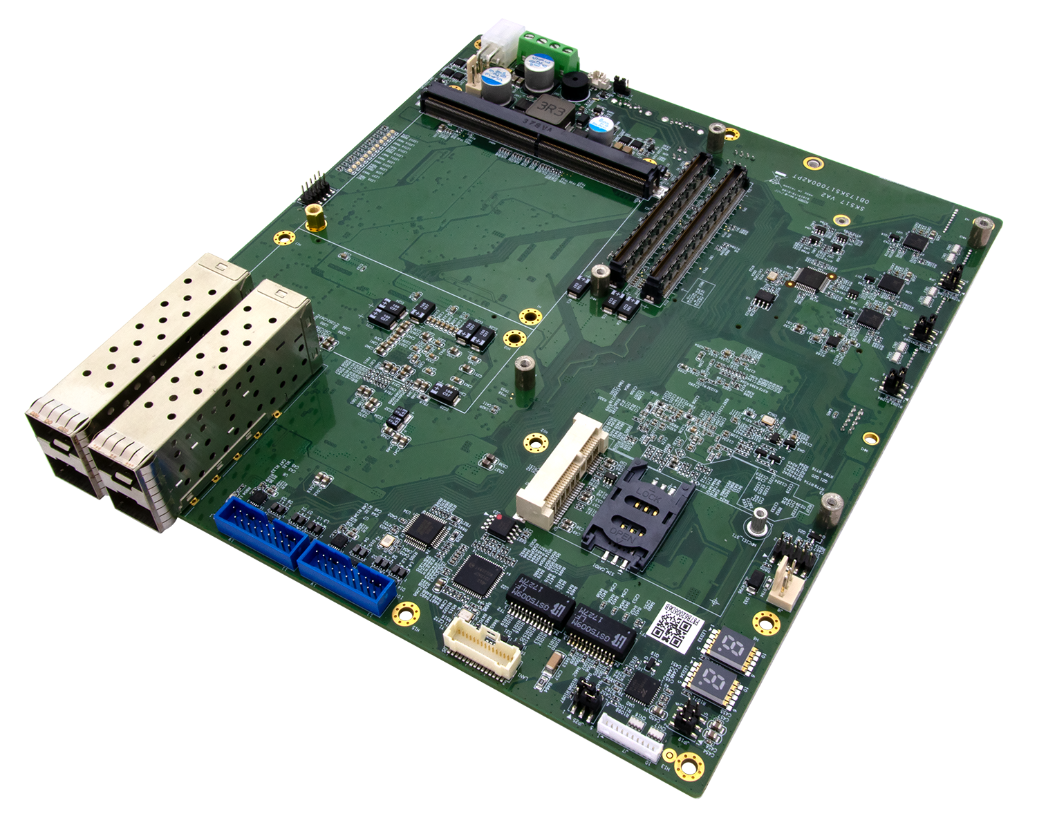 SK517 COMe Type7 Xeon D-1800 GPU Carrier