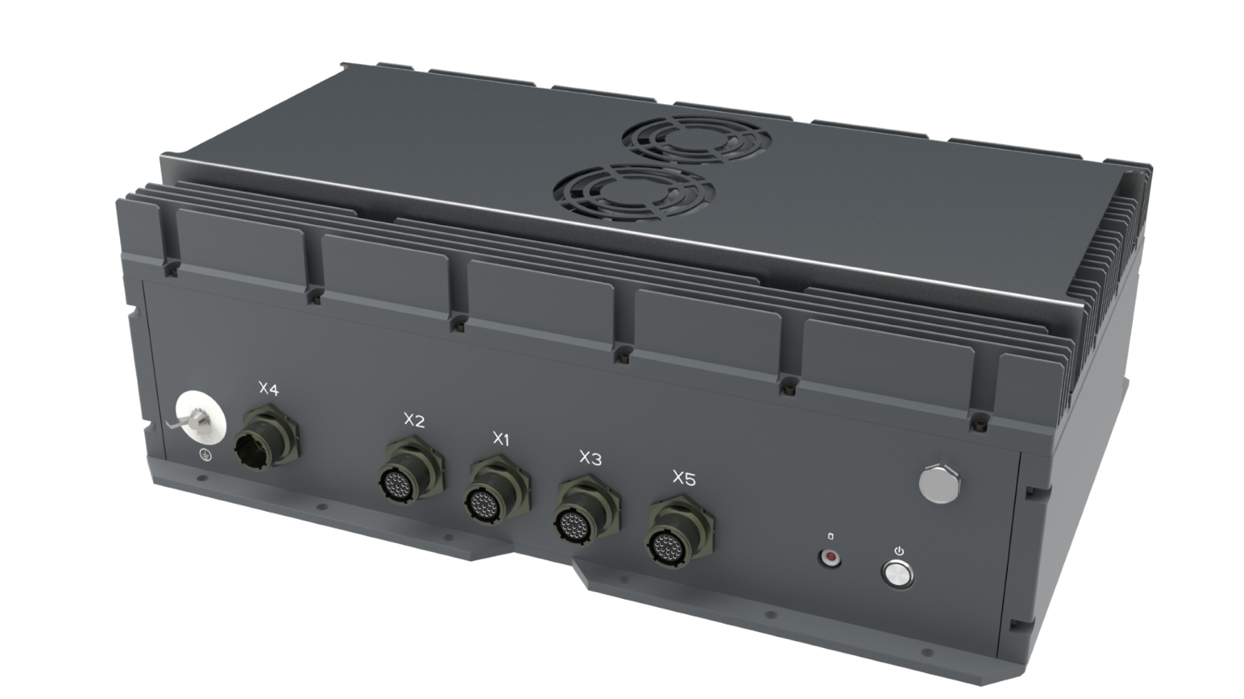 AV800-S4L4 IP65 Intel Xeon-SP Military GPU Server