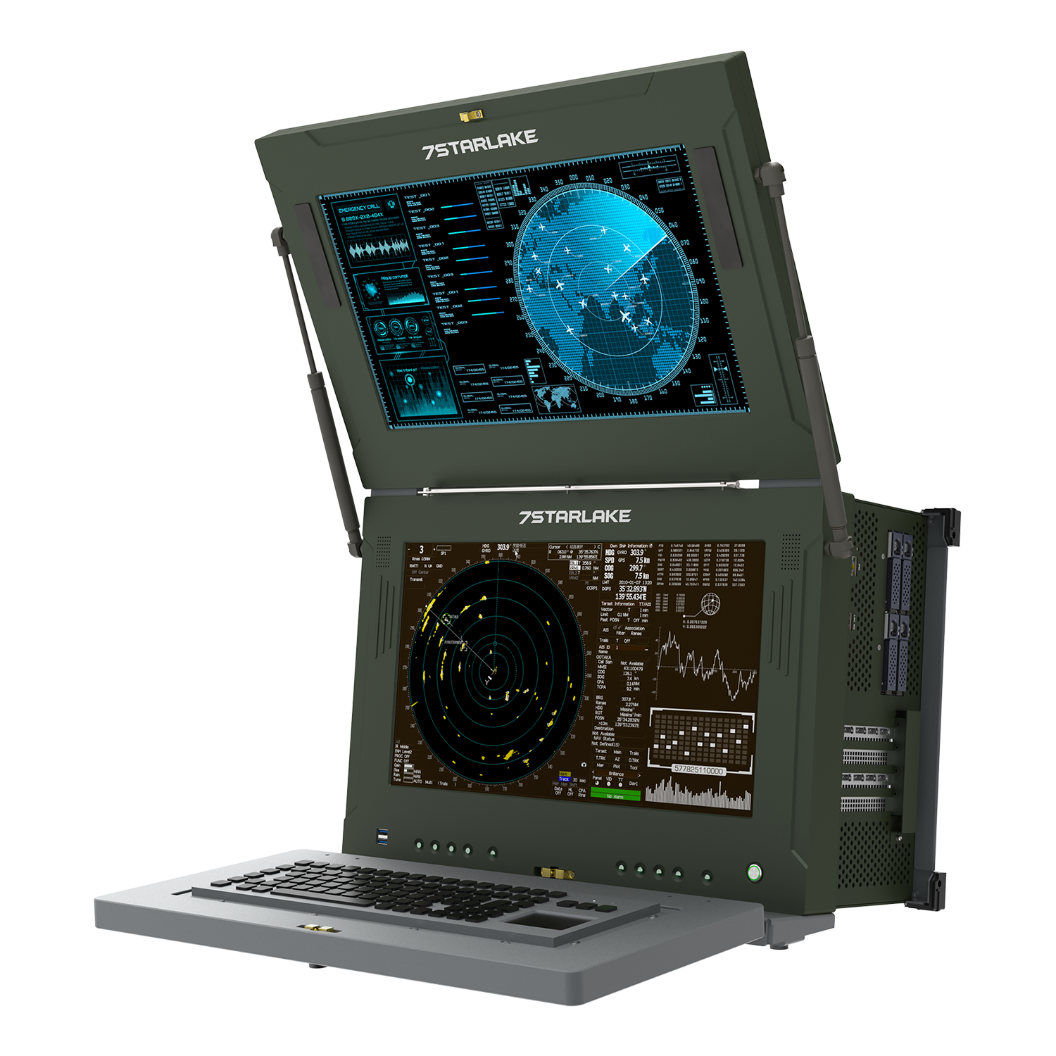 PS2-18 Dual Display 18.5" Portable GPU Server