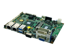 3.5" SBC Intel® Ivy Bridge Processor i7-3517UE, Multi-Display by DVI-D, VGA, LVDS, Dual Intel® GbE LAN, +12V DC-in -40°C to 85°C