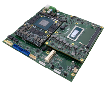 SK515P-T6RH COM Express Type 6 Carrier Board front CPU GPU