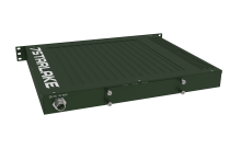 1U Short Depth Military Ship Board Fanless Server