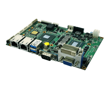 3.5" SBC Intel® Ivy Bridge Processor i7-3517UE, Multi-Display by DVI-D, VGA, LVDS, Dual Intel® GbE LAN, +12V DC-in -40°C to 85°C