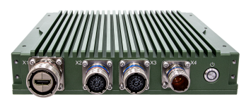 THOR100S-X13 1U Half Rack Rugged Military Computer 
