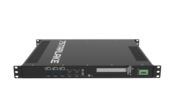 1U 19” DC-DC Short Depth Fanless Server