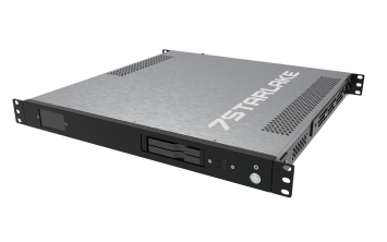 1U Rugged Fanless Server