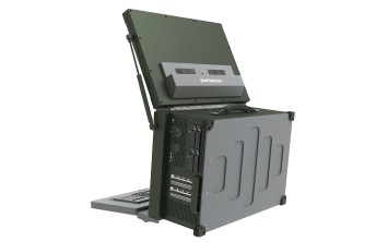 PS2-24 Dual Display -24" Portable GPU Server