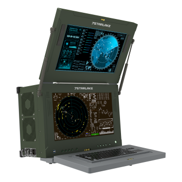 PS2-24 Dual Display -24" Portable GPU Server