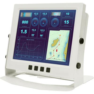 CLOUD12_P04 Rugged Panel Computer with 4 Function Keys