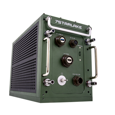 7SL-3500-LOC: 3U VPX 3-slot, 1CPU 2GPU Liquid Cooled ATR