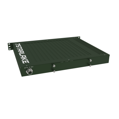 1U Short Depth Military Ship Board Fanless Server